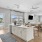 resident social area with kitchen and pool table