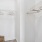 closet with shelves and baskets on the floor