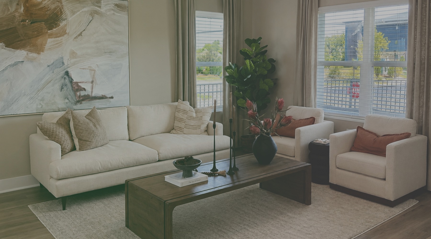 River Rock at Blume Road Living Room